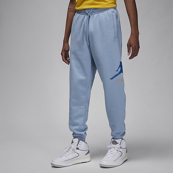 Sale Jordan Blue Joggers Sweatpants. Nike BG